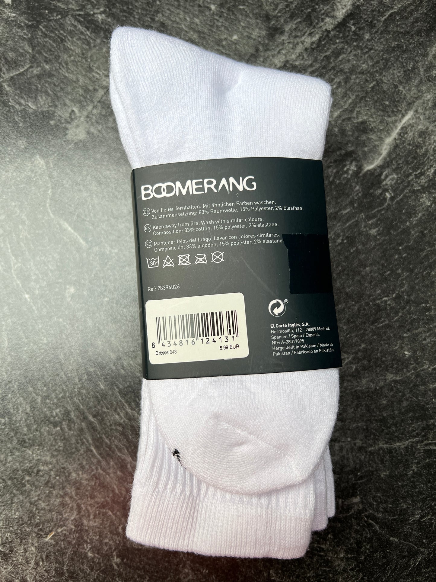 Sportsocken Boomerang Komfort Tennissocken