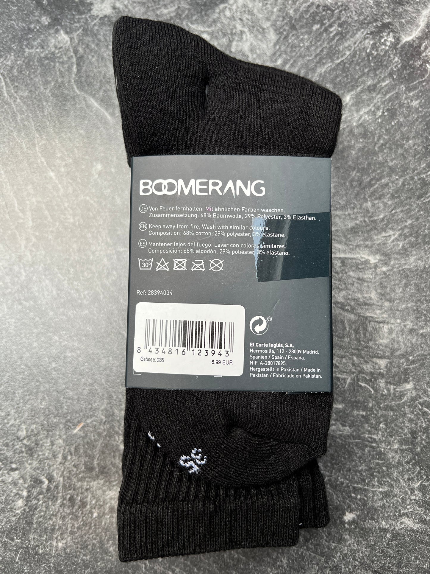 Sportsocken Boomerang Komfort Tennissocken
