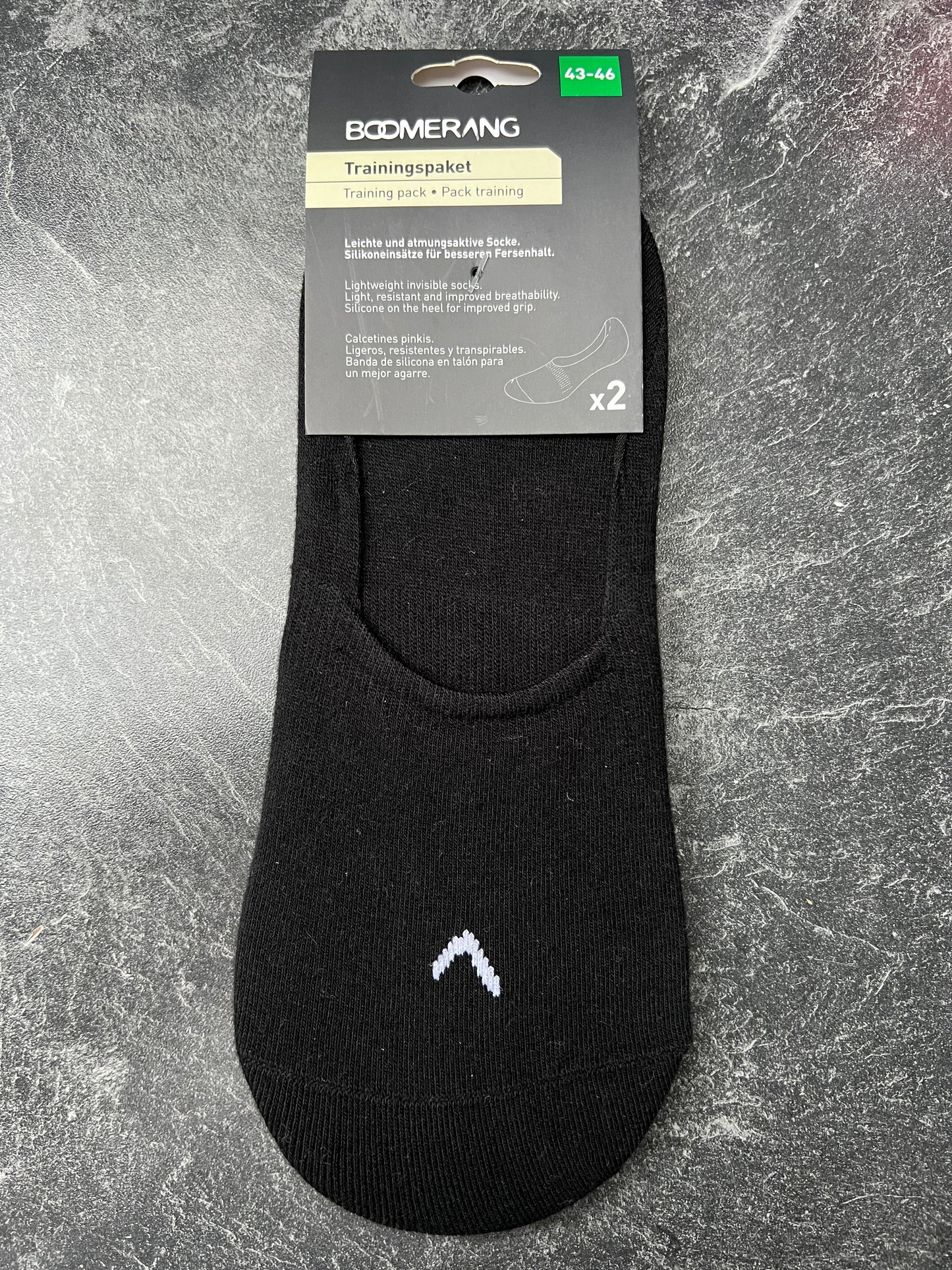 Sneakersocken/Sportsocken Schwarz