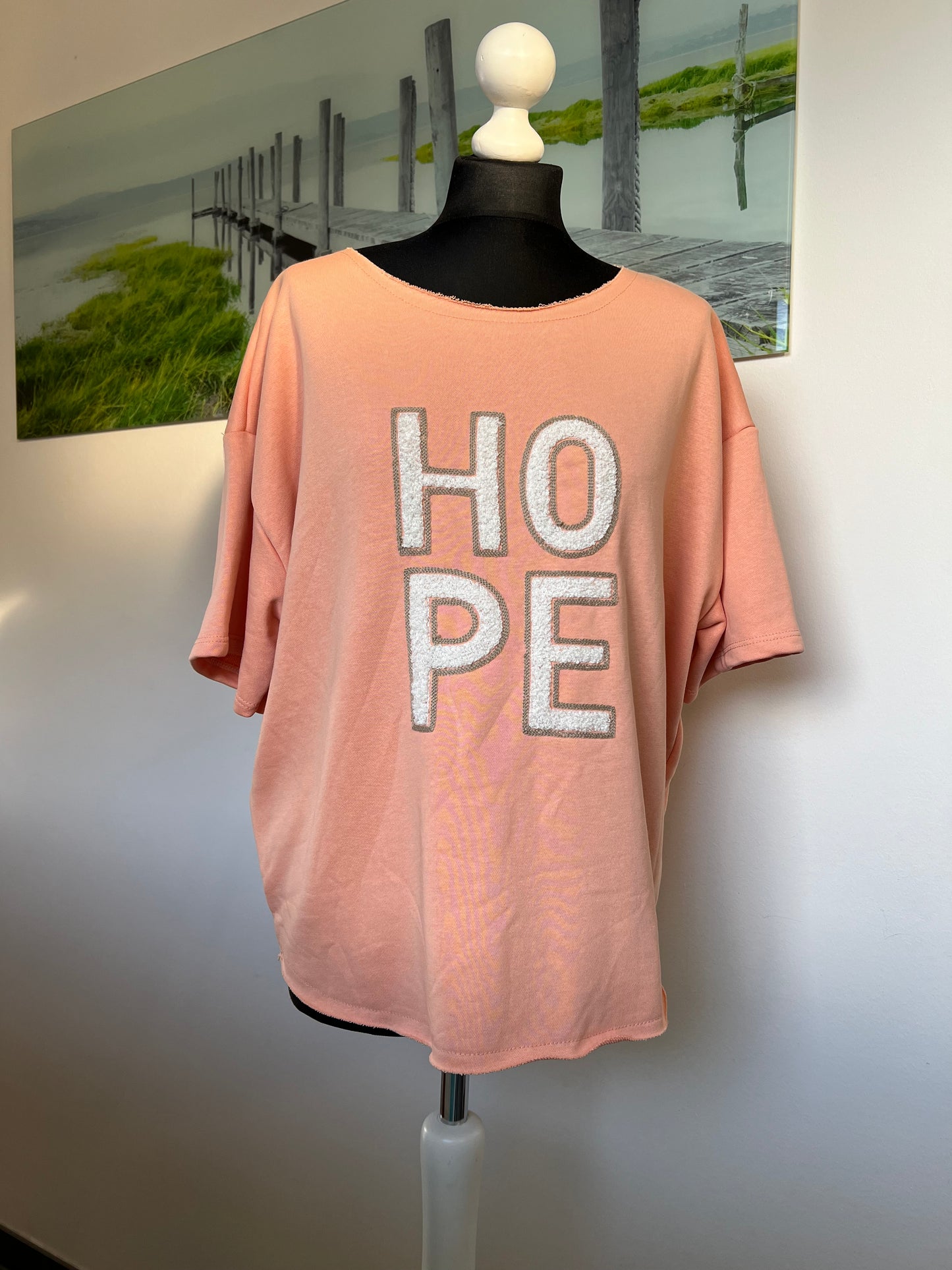 Oversize Shirt „HOPE“ Mooij