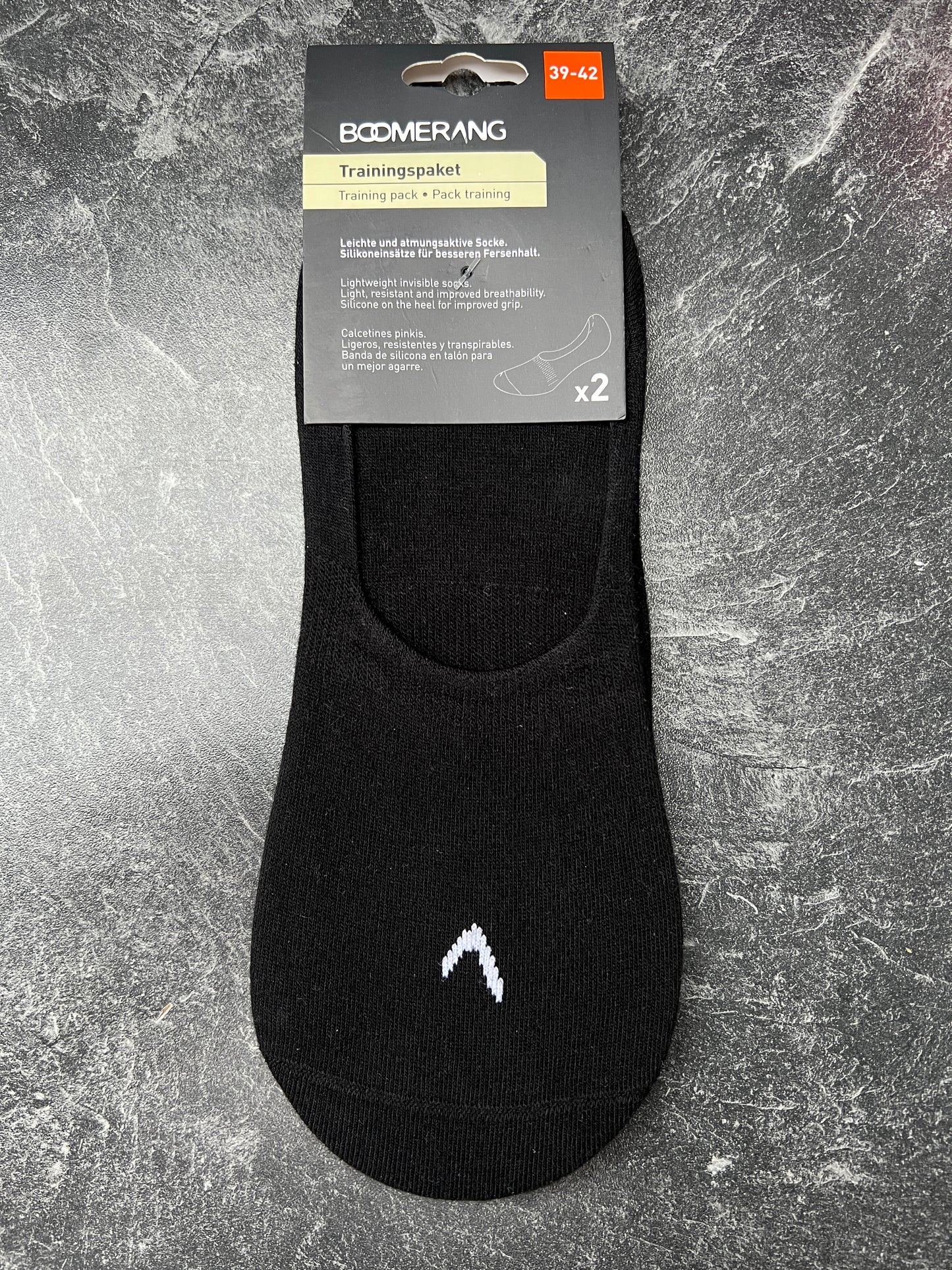 Sneakersocken/Sportsocken Schwarz