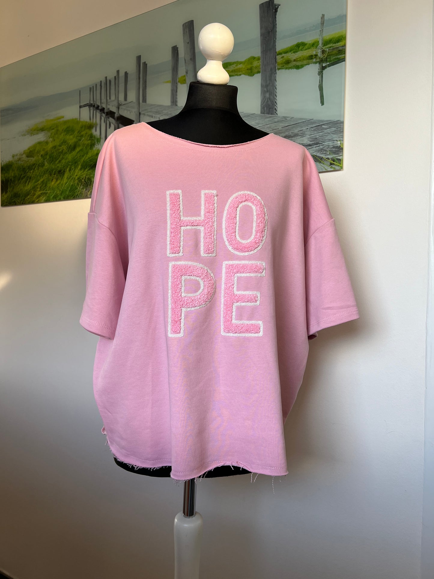 Oversize Shirt „HOPE“ Mooij