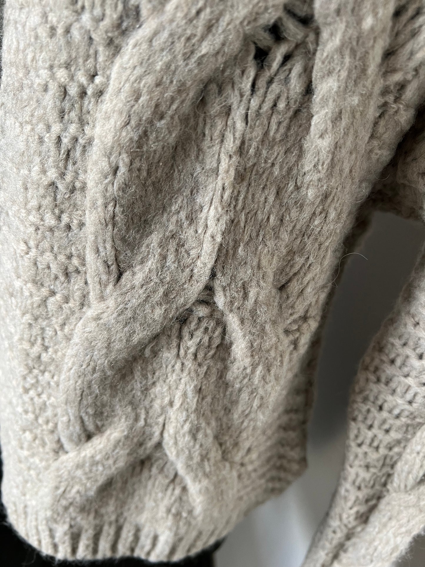 Strickjacke Oversize