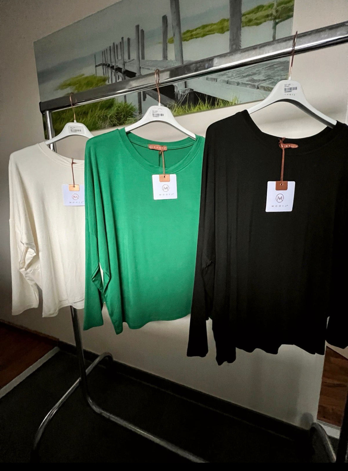 Basic Oversize Feinstrick Pulli