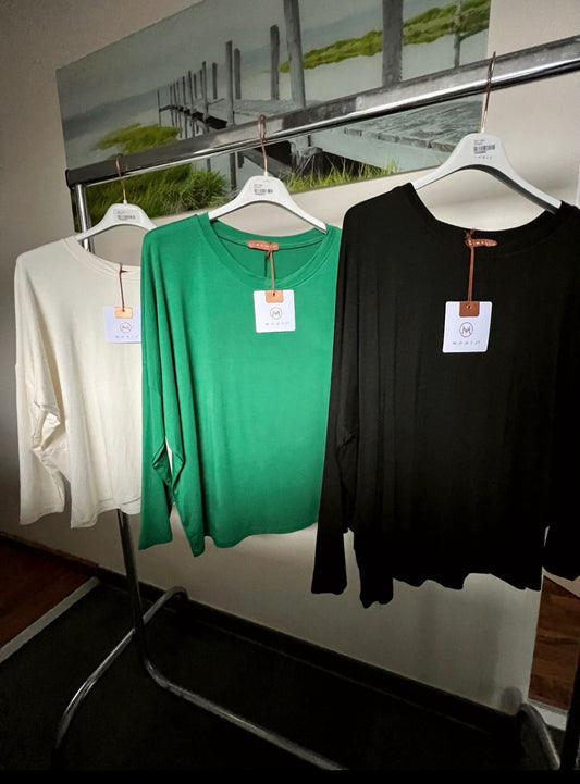 Basic Oversize Feinstrick Pulli