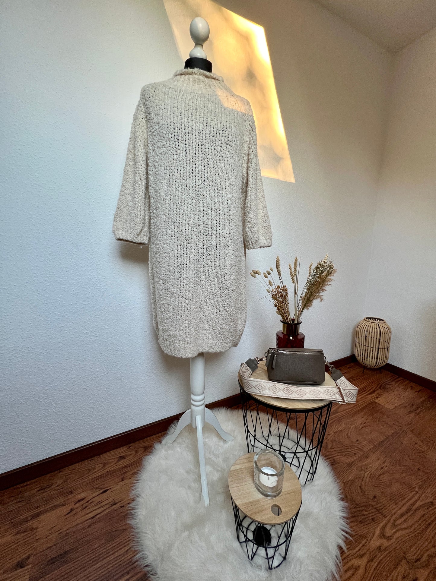 Strickkleid mit Turtleneck