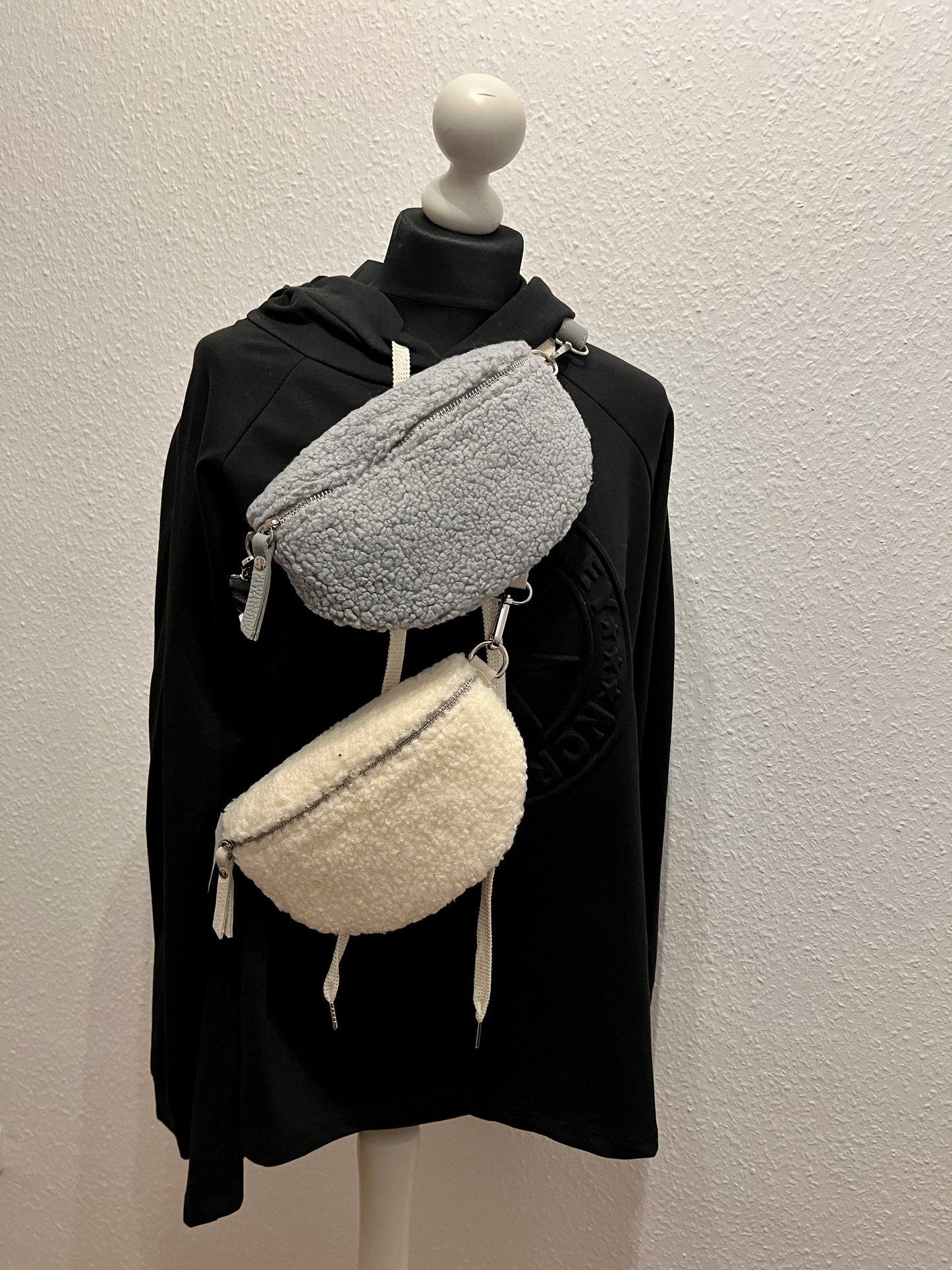 SALE:Bodybag Hüfttasche Teddy Plüsch